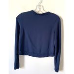 Gymshark Crop Sweatshirt Navy Blue Size XS Photo 1