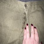 Patagonia Vintage  100% Hemp Woven Shorts Womens Size 10 Tan 4" Outdoors Hiking Photo 7