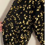 Lost + Wander  Black/Gold Blouse size M/L Photo 4