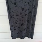 Talbots  Woman Women’s 1X Grey Floral Maxi Dress Photo 1