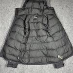 The North Face  Hyvent Womens Sz Small Goose Down Belted Jacket Black Photo 4