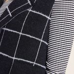 Anthropologie  Quinn Windowpane Longline Duster Vest -NEW- One Size Photo 2