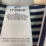 ANTHROPOLOGIE Dolan Ribbed Sleeveless Tank Dress Striped Left Coast Collect Sz S Blue Photo 6