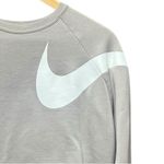 Nike Dri-FIT Versa Cropped Sweatshirt In Desert Sand size Medium Photo 3
