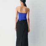 Aritzia Royal Blue Strapless Top Photo 1