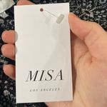 MISA Los Angeles  Suki cold shoulder asymmetric ruffled mini dress size XS Photo 11