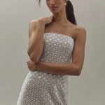 Anthropologie Watters Crescendo Strapless Bow Mini Dress Photo 0