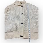 American Eagle  Cable Knit Cardigan Sweater Cream L/XL Women’s NWT Photo 5