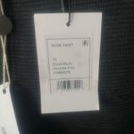 Theory NWT Wide Pant Black Multi Hounds Knit Trouser Size 10 Photo 4