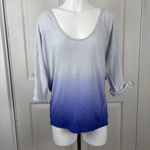 We The Free purple ombre slouchy linen-cotton top Photo 2