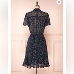 VICI Cameron Navy Short Polkadot Dress size small Photo 5