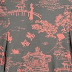 Disney Dress Womens Small Red Black Mulan Button Front Hot Topic Casual Fandom Photo 4