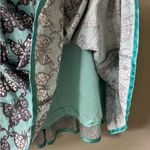 Y2K Butterfly Midi Ruffle Skirt Blue Size XS Photo 4