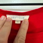 Vestique  | Vibrant Red Bodycon Dress Photo 2