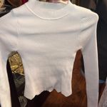 Francesca's Knit Fitted Sweater Top Photo 1