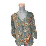 Denim & Supply Ralph Lauren Avery Swing Floral Blouse size M Photo 2