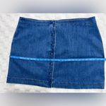 Madewell  Classic Blue Denim Skirt Photo 5