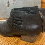 Clarks Clark’s | Spye Celeste Leather Booties Fringe Ankle Straps Size 7 Photo 5