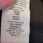 Free People  FAIRGROUND THERMAL WASHED BLACK WIDE NECK PATTERNED BELL SLEEVES XS Photo 9