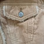Gap Y2K  Corduroy Sherpa Lined Trucker Jacket Sz L Tan Button Up Western Rodeo Photo 6