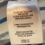 Tommy Bahama Womens Striped Quarter Zip Short Sleeve Drawstring Shirt Dress M Photo 6