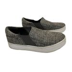 Vince Women's Gray Tweed Platform Slip-on Sneakers Shoes Size 11M Photo 1