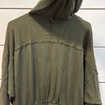 Free People Movement Windy Meadow Hoodie Pullover Green Size M Photo 5