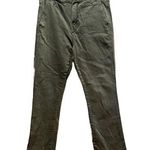 joe's jeans Joe’s Jeans Women’s Khaki Green Raw Hem Jeans Size 27 Photo 0