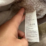 prAna  Xina Jacket Womens Ivory Off White Sherpa Fleece Lined Full Zip size XS Photo 6