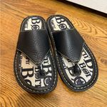 Born Black Leather Slip Photo 0