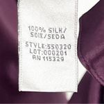 Badgley Mischka 100% Burgundy Embellished Bodice With Silk Shoulder Cover Dress Photo 3