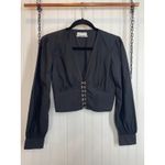 Urban Outfitters  Hayes Pleated Top - Royce Cropped Top - Cowl neck Top Bundle M Photo 5