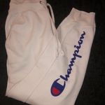 Champion White Sweatpants Photo 0