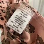 Love Tree Pink Leopard Print Slip dress Size Small girly retro coquette mobwife Photo 7