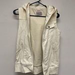 Burton  Snowboarding Cream Hooded Sleveless Vest with Pockets SZ XS Photo 1