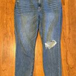 Abercrombie & Fitch Curve Love 90’s Straight Ultra High Rise Denim Jeans 20 Photo 0