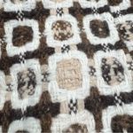 Pura Vida Brown Tan And Cream Tweed Pleated Button Front Mini Skirt Size 12 NEW Photo 8