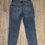 ZARA 90s Throwback Destroyed Light Wash Relaxed Jeans Women’s Sz 12 Photo 2