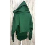 Adidas x Ivy Park Women Hooded Cut Out Dress Green Size Small Casual Photo 5