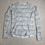 Lululemon Women's  Size‎ 10 Runderful Long Sleeve Space Dye Thumb Holes Athletic Photo 0