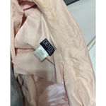 Womens Denim By Milano 3 Pc Suit Skirt Jacket shell Baby Pink sz 10 Bling Photo 8