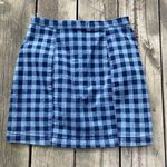 Urban Outfitters Gingham Denim Skirt Photo 3