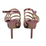 Kelly & Katie  Satin Purple / Lilac Heel Sandals Sz 8 Photo 3