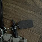 Classic Brown Logo Coach Medium Hand Tote Purse Bag Canvas Photo 2