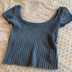 Urban Outfitters Blue Baby Tee Photo 4