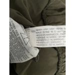 ZARA  Olive Green Tiered Mini Dress Corduroy Collared Long Sleeve – Size M Photo 7