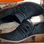 Rocket Dog New  Black Ankle Boots With Printed Heel Size 10 Photo 4