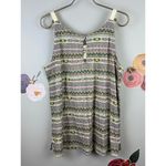 Woolrich Mini Multi Stripe Woolen Mills Lace Tank - Size - Large Photo 4