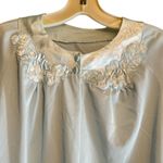 Vintage‎ Gossard Artemis Nylon Pajama Top Blue Photo 1