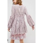 Free People Ruby Lacy Mauve Dress Small Photo 3
